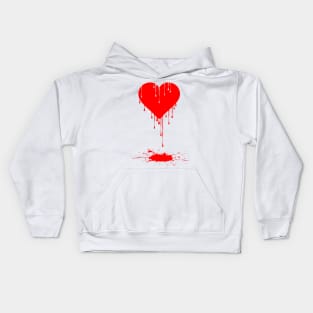 Bleeding Heart. Kids Hoodie